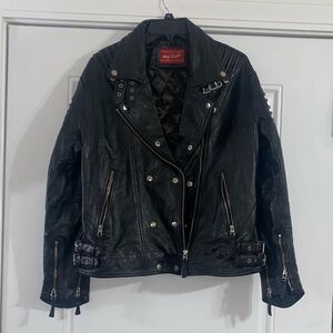 Black Motorcycle Jacket